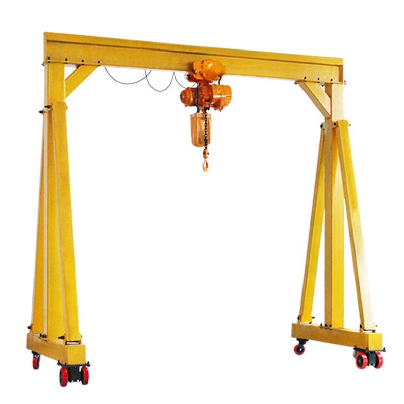 Industrial Portable Gantry Crane With 360-Degree Swivel Wheels 3-10 T Custom Heavy-Duty Mobile Solution