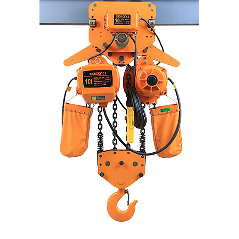 Electric chain Hoist (1-10 Ton capacity)with 1-Beam Trolley