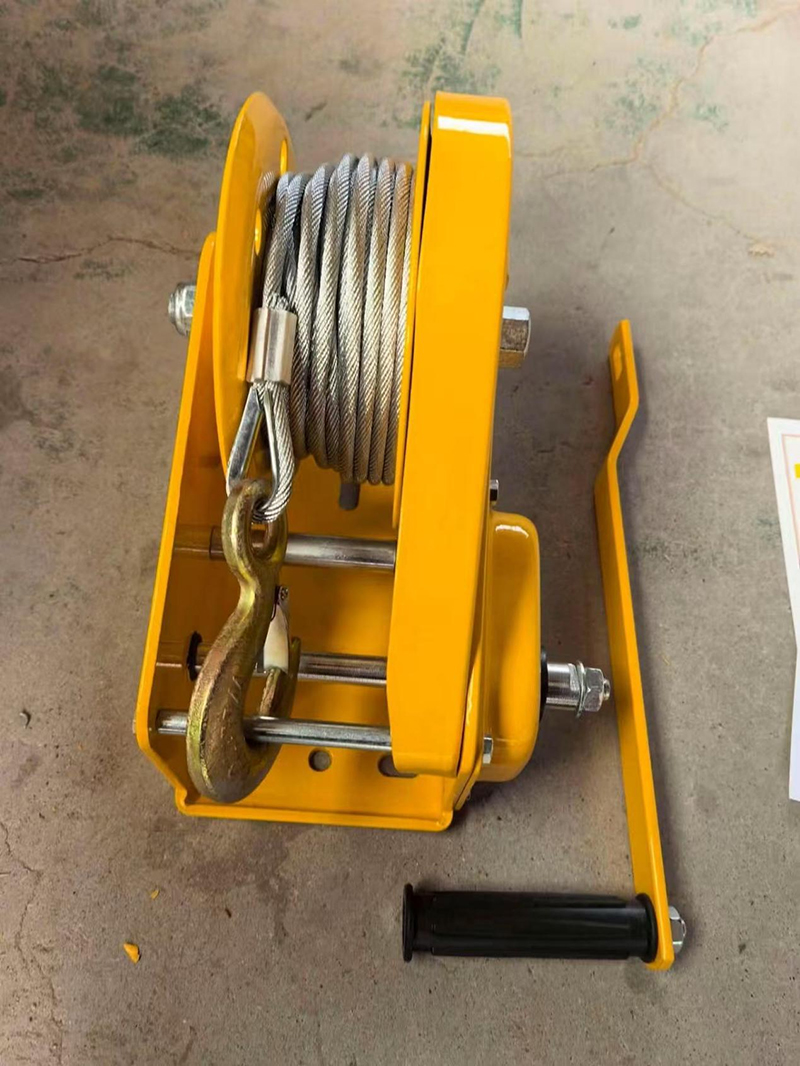 Hand winch Hand winch