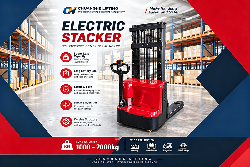 A Complete Guide to Choosing the Right Electric Stacker for Warehouse Material Handling