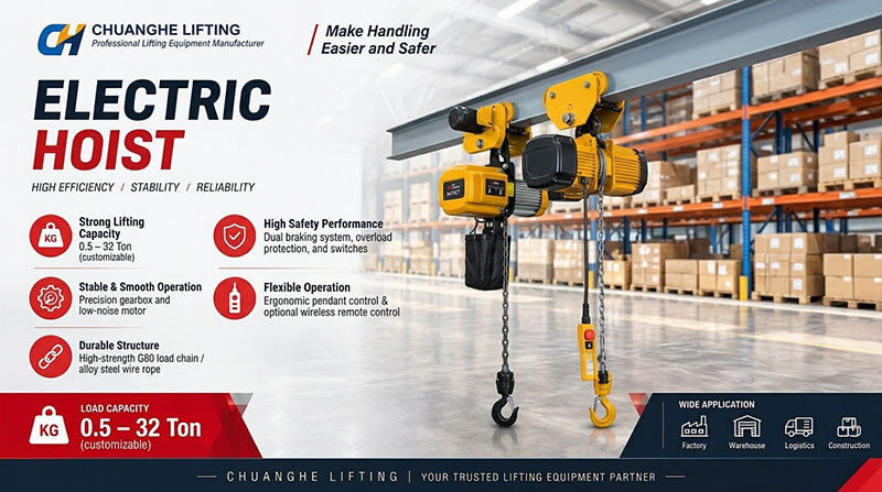 Electric Hoist: A Complete Guide to Choosing the Right Electric Hoist for Industrial Overhead Lifting