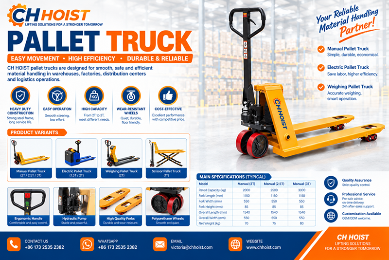 Pallet Truck: A Complete Guide to Choosing the Right Pallet Jack for Your Business